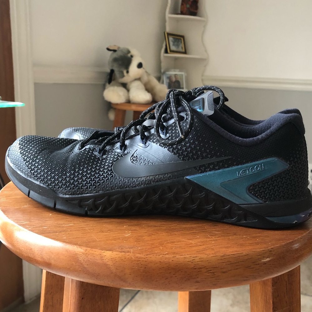 🔥Nike Metcon 4 PREM BLACK/ BLACK-DARK OBSIDIAN